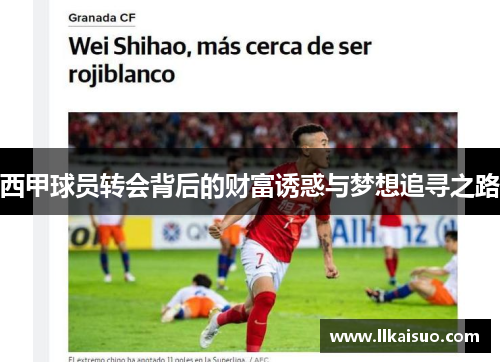西甲球员转会背后的财富诱惑与梦想追寻之路 西甲球员转会背后的财富诱惑与梦想追寻之路